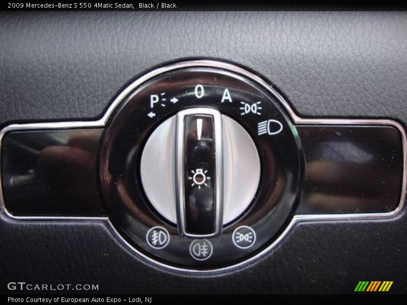Black / Black 2009 Mercedes-Benz S 550 4Matic Sedan