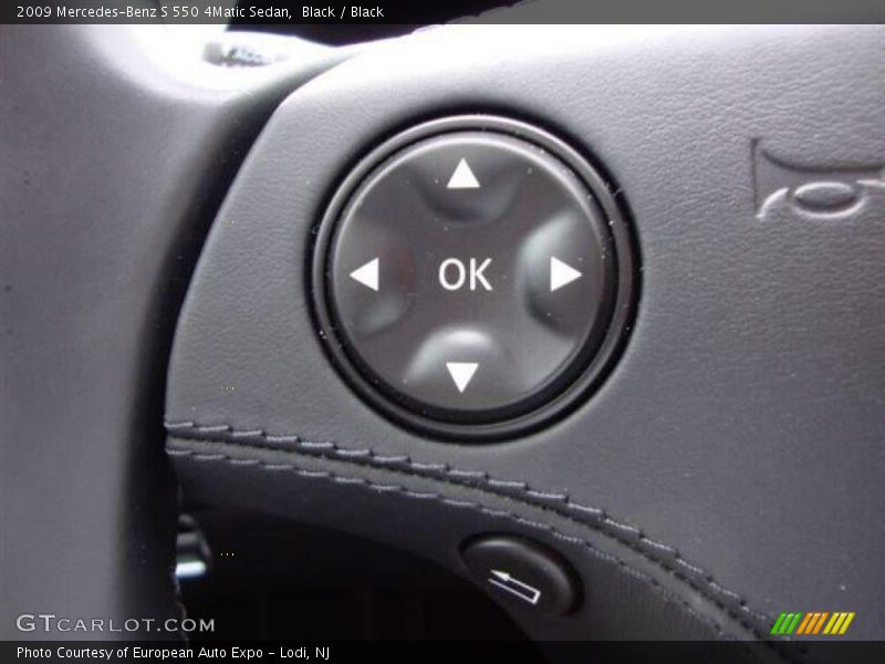 Black / Black 2009 Mercedes-Benz S 550 4Matic Sedan