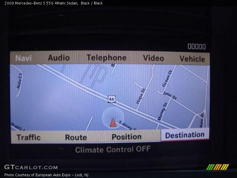 Black / Black 2009 Mercedes-Benz S 550 4Matic Sedan