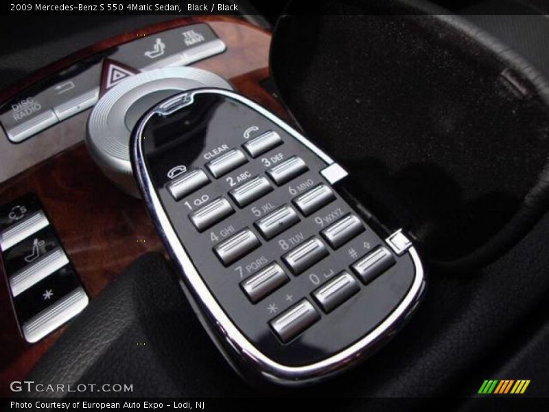 Black / Black 2009 Mercedes-Benz S 550 4Matic Sedan