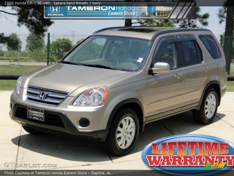 Sahara Sand Metallic / Ivory 2006 Honda CR-V SE 4WD