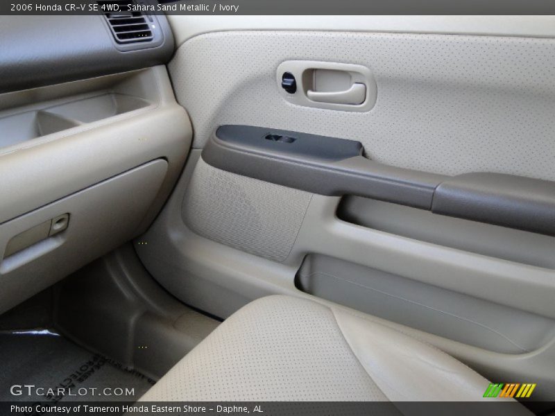 Sahara Sand Metallic / Ivory 2006 Honda CR-V SE 4WD