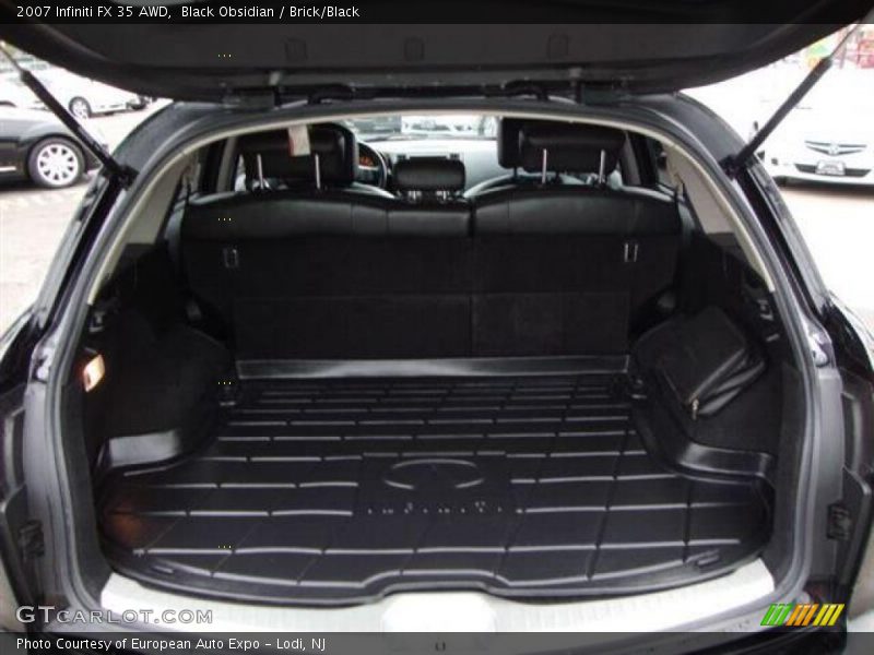 Black Obsidian / Brick/Black 2007 Infiniti FX 35 AWD