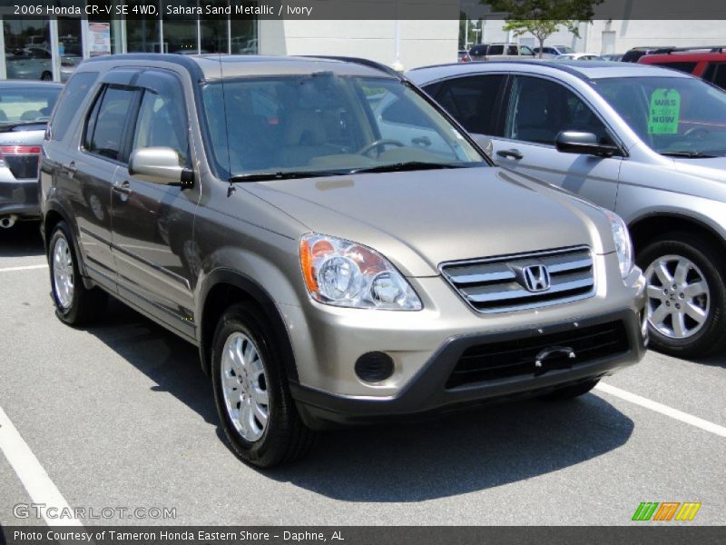 Sahara Sand Metallic / Ivory 2006 Honda CR-V SE 4WD