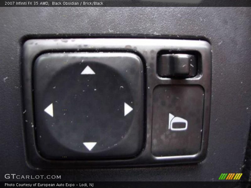 Black Obsidian / Brick/Black 2007 Infiniti FX 35 AWD