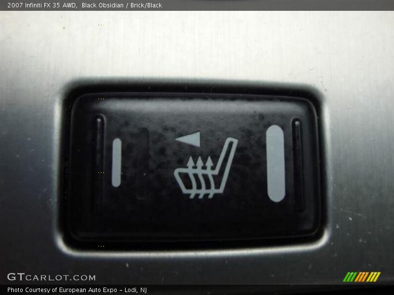 Black Obsidian / Brick/Black 2007 Infiniti FX 35 AWD