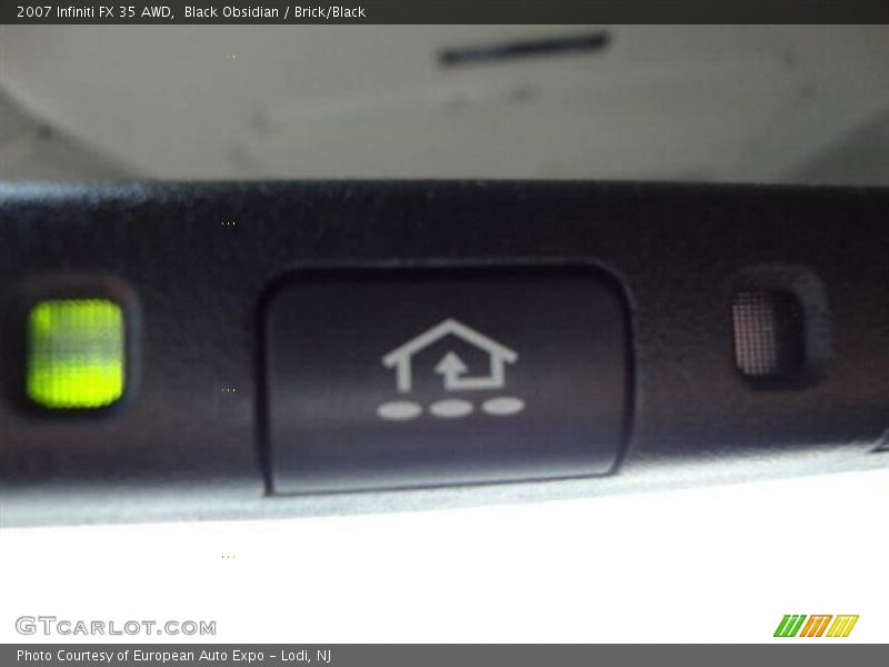 Black Obsidian / Brick/Black 2007 Infiniti FX 35 AWD