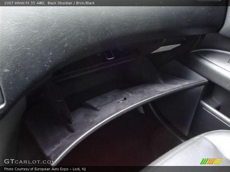 Black Obsidian / Brick/Black 2007 Infiniti FX 35 AWD