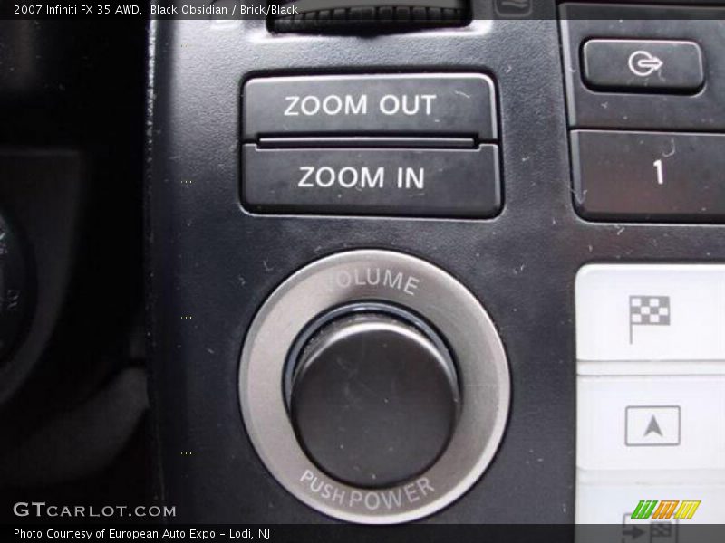 Black Obsidian / Brick/Black 2007 Infiniti FX 35 AWD