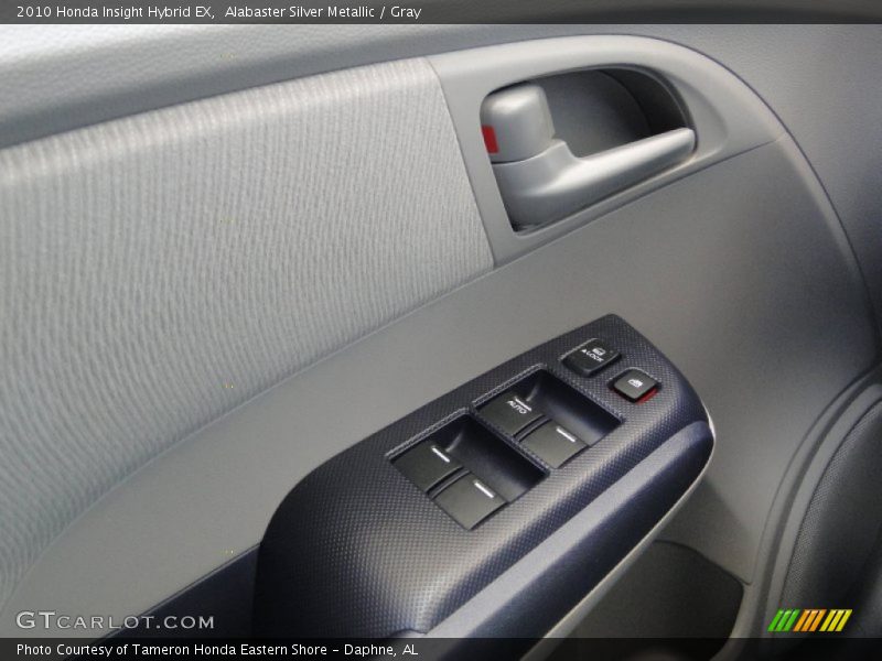 Alabaster Silver Metallic / Gray 2010 Honda Insight Hybrid EX