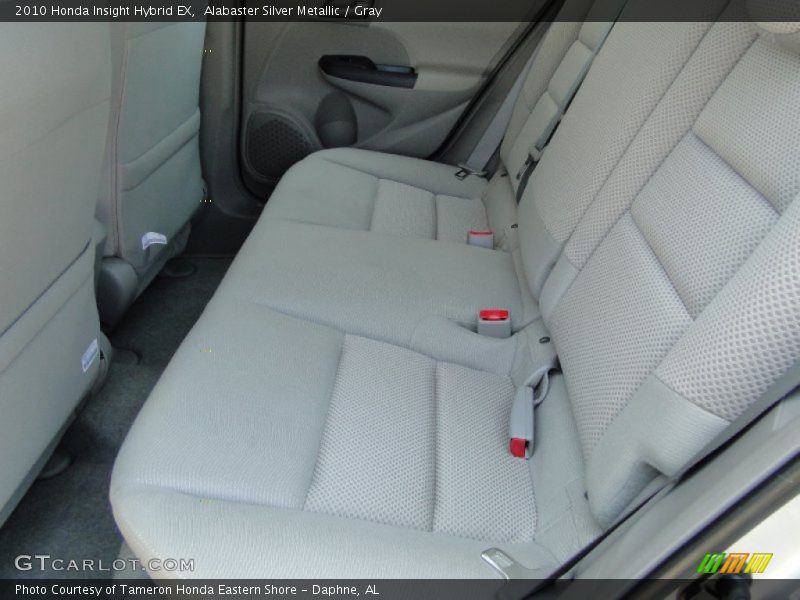 Alabaster Silver Metallic / Gray 2010 Honda Insight Hybrid EX