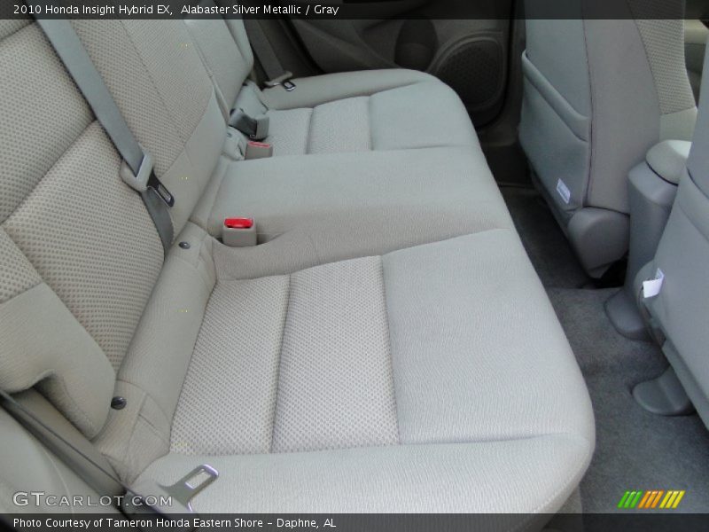 Alabaster Silver Metallic / Gray 2010 Honda Insight Hybrid EX