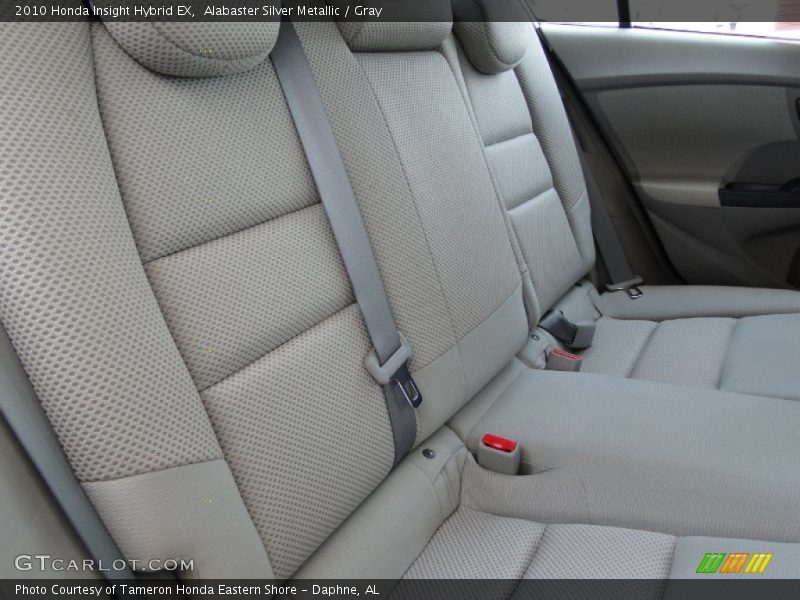 Alabaster Silver Metallic / Gray 2010 Honda Insight Hybrid EX