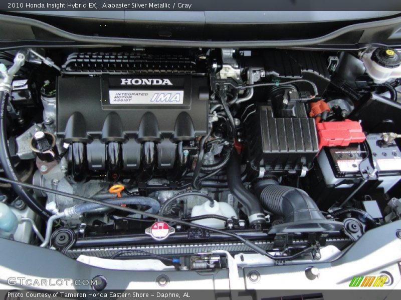 Alabaster Silver Metallic / Gray 2010 Honda Insight Hybrid EX