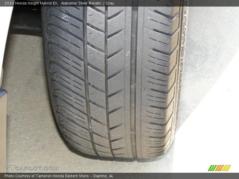 Alabaster Silver Metallic / Gray 2010 Honda Insight Hybrid EX
