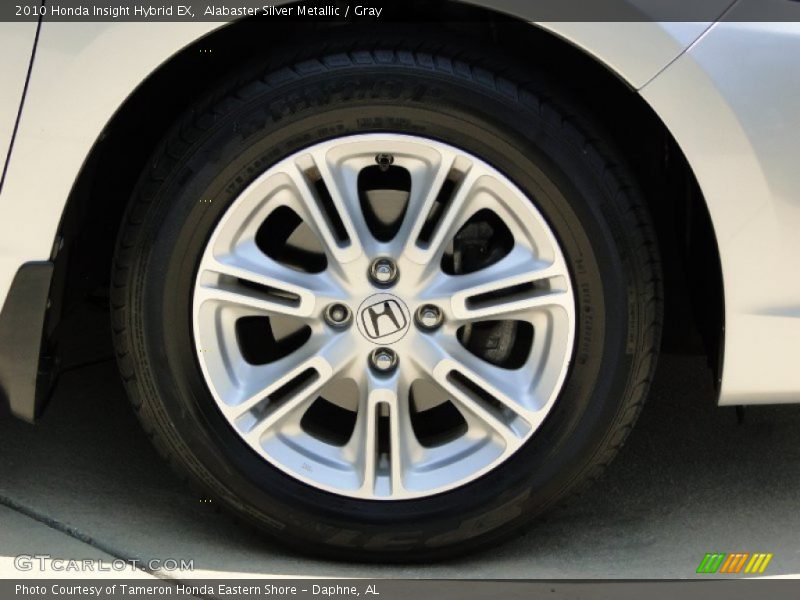 Alabaster Silver Metallic / Gray 2010 Honda Insight Hybrid EX