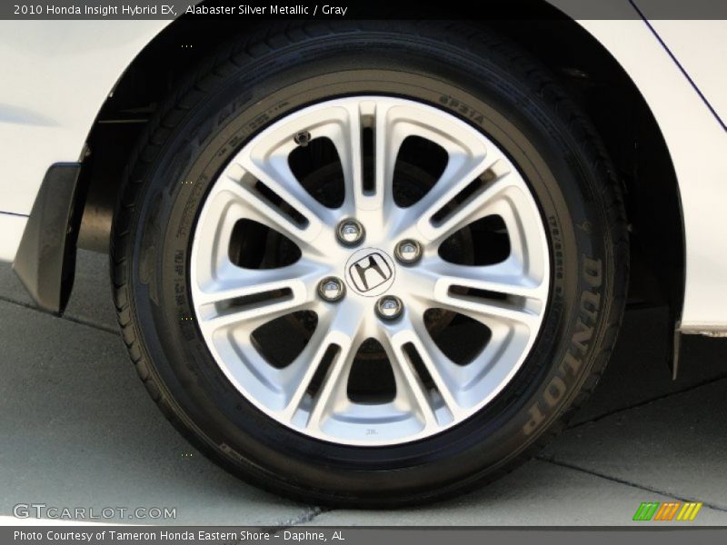 Alabaster Silver Metallic / Gray 2010 Honda Insight Hybrid EX
