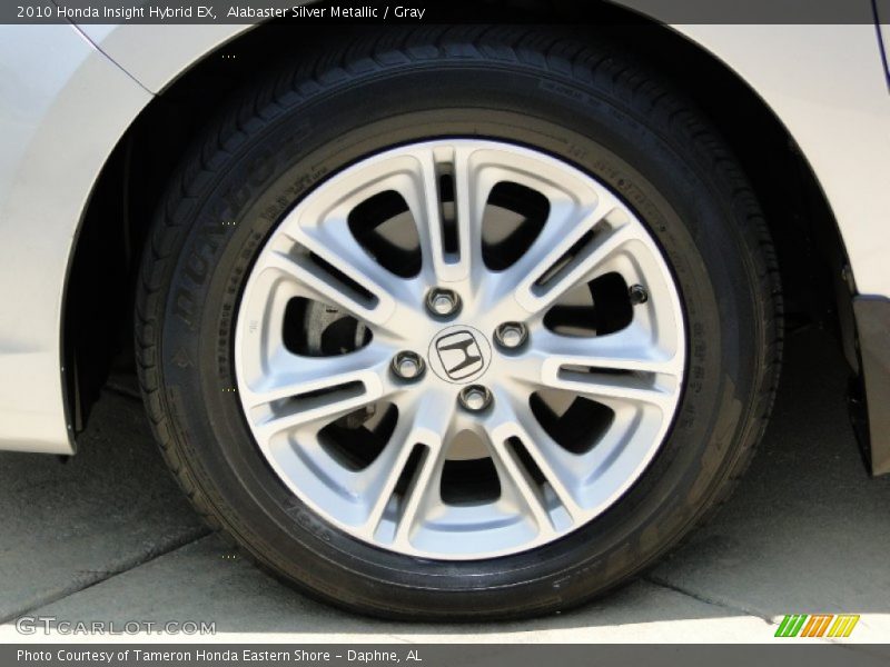 Alabaster Silver Metallic / Gray 2010 Honda Insight Hybrid EX