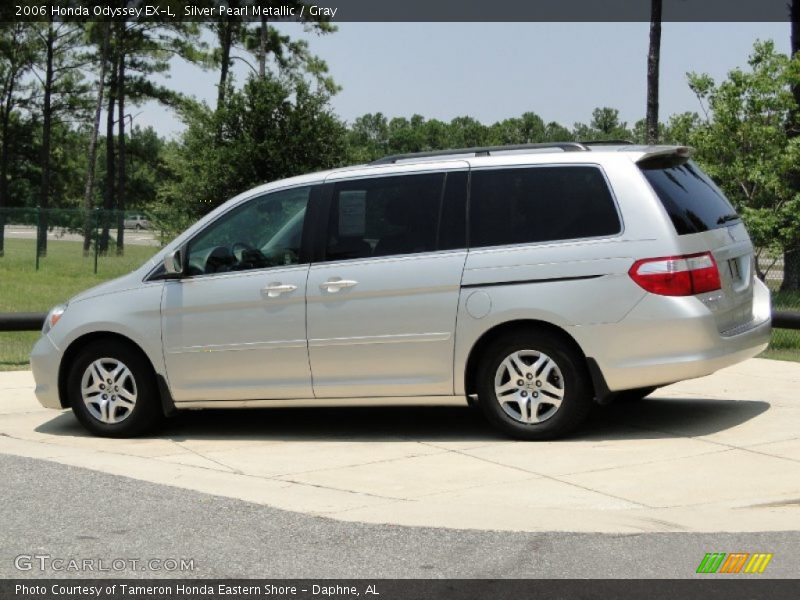 Silver Pearl Metallic / Gray 2006 Honda Odyssey EX-L