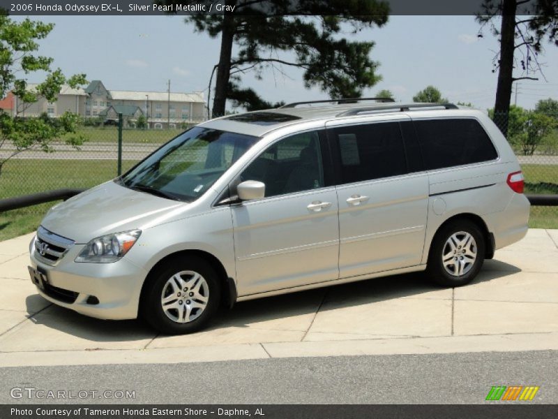 Silver Pearl Metallic / Gray 2006 Honda Odyssey EX-L