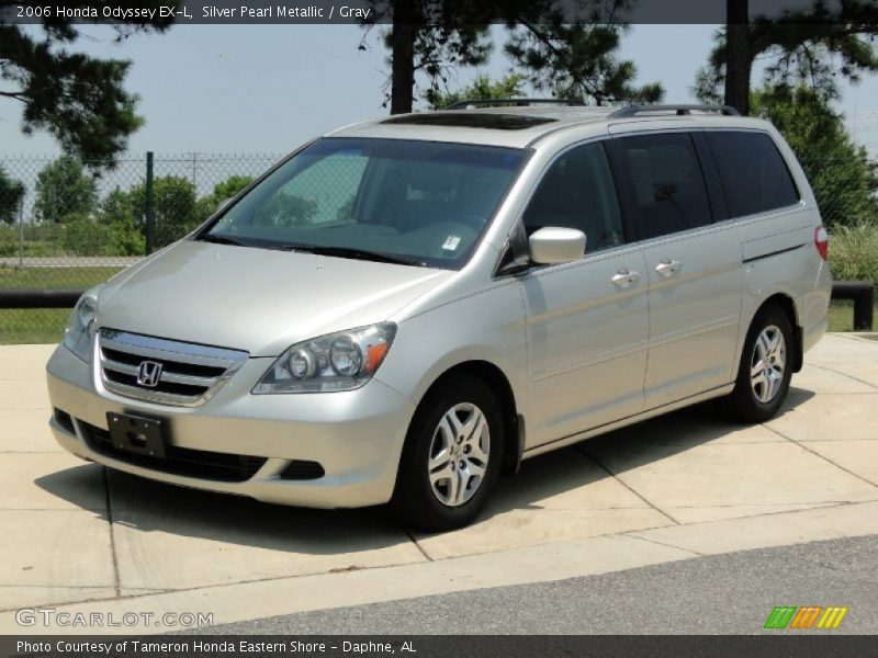 Silver Pearl Metallic / Gray 2006 Honda Odyssey EX-L