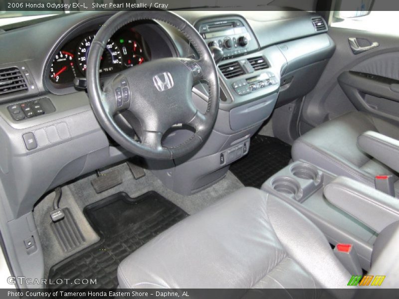 Silver Pearl Metallic / Gray 2006 Honda Odyssey EX-L