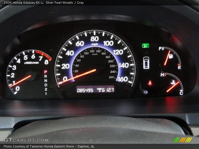 Silver Pearl Metallic / Gray 2006 Honda Odyssey EX-L