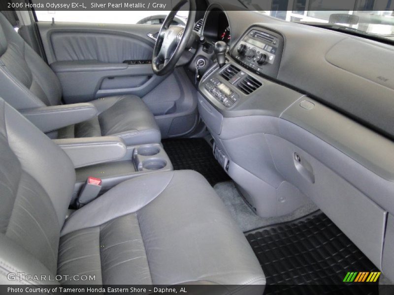 Silver Pearl Metallic / Gray 2006 Honda Odyssey EX-L