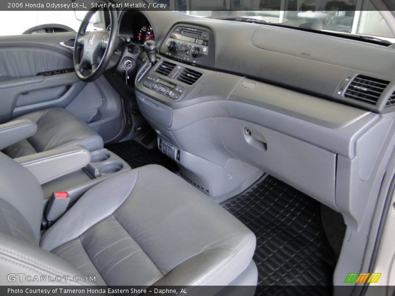 Silver Pearl Metallic / Gray 2006 Honda Odyssey EX-L