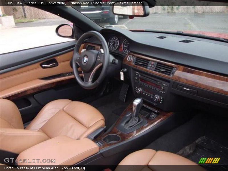 Crimson Red / Saddle Brown Dakota Leather 2009 BMW 3 Series 335i Convertible