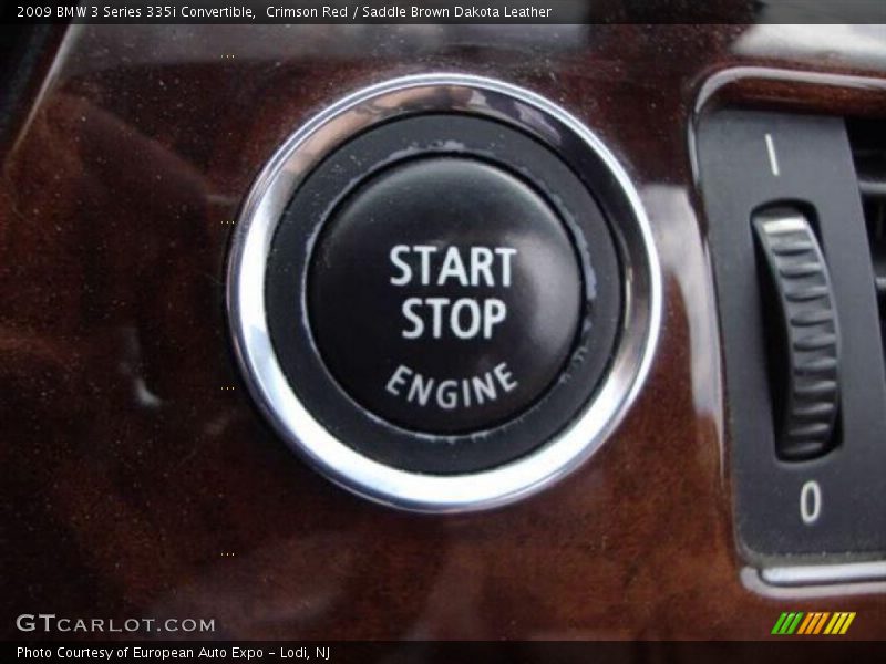Crimson Red / Saddle Brown Dakota Leather 2009 BMW 3 Series 335i Convertible