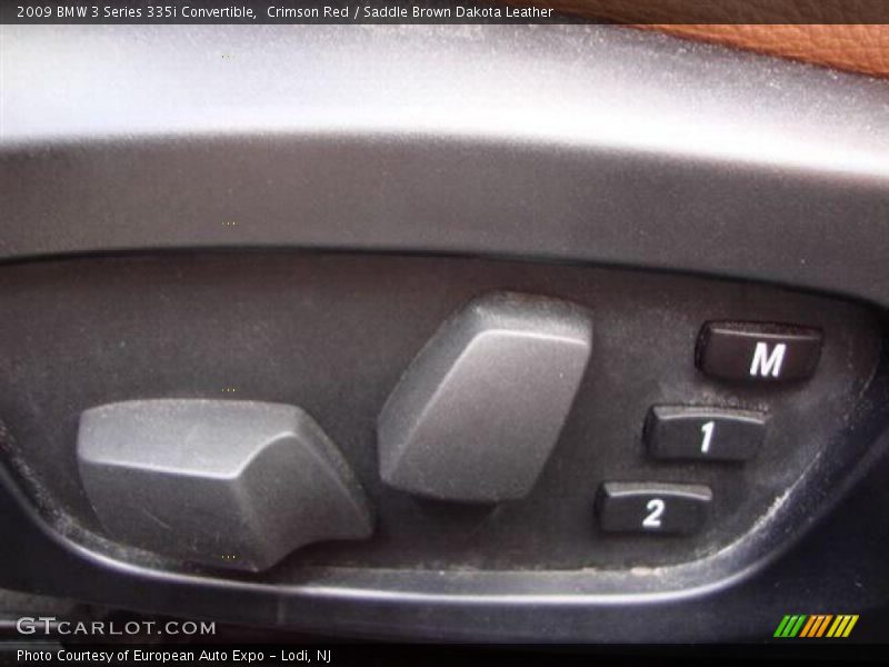 Crimson Red / Saddle Brown Dakota Leather 2009 BMW 3 Series 335i Convertible