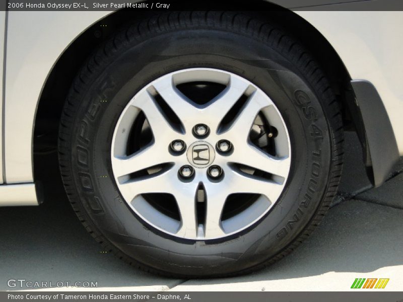 Silver Pearl Metallic / Gray 2006 Honda Odyssey EX-L