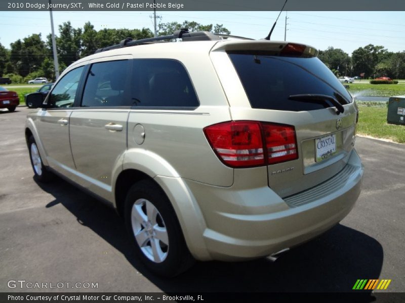 White Gold / Pastel Pebble Beige 2010 Dodge Journey SXT