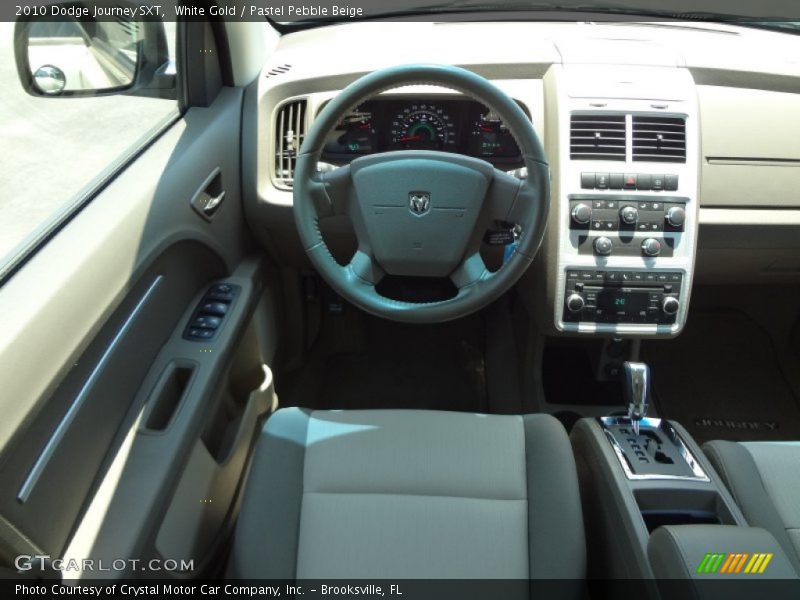 White Gold / Pastel Pebble Beige 2010 Dodge Journey SXT