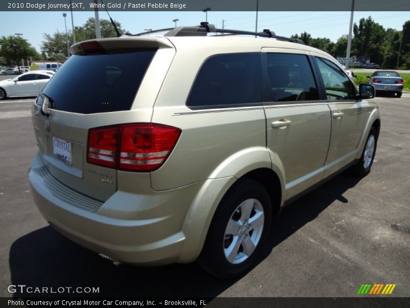 White Gold / Pastel Pebble Beige 2010 Dodge Journey SXT