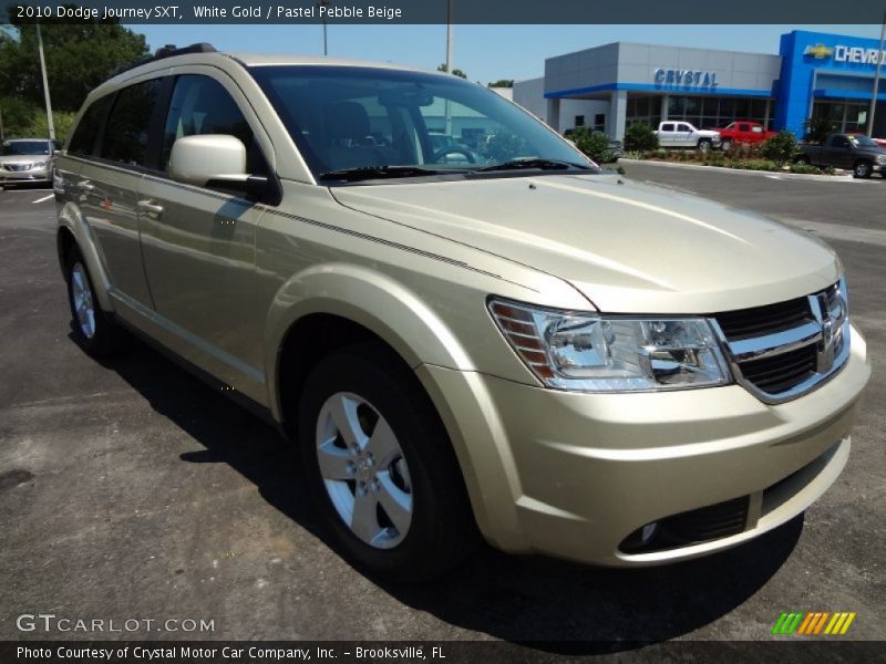 White Gold / Pastel Pebble Beige 2010 Dodge Journey SXT