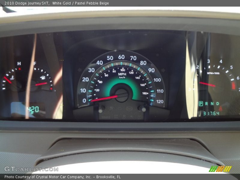 White Gold / Pastel Pebble Beige 2010 Dodge Journey SXT