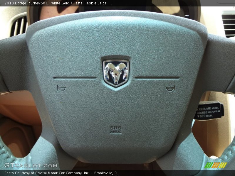White Gold / Pastel Pebble Beige 2010 Dodge Journey SXT