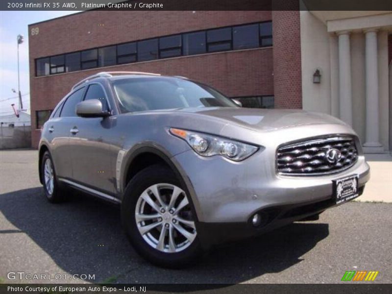 Platinum Graphite / Graphite 2009 Infiniti FX 35 AWD
