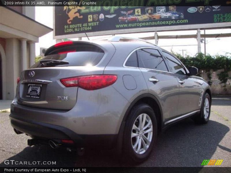 Platinum Graphite / Graphite 2009 Infiniti FX 35 AWD