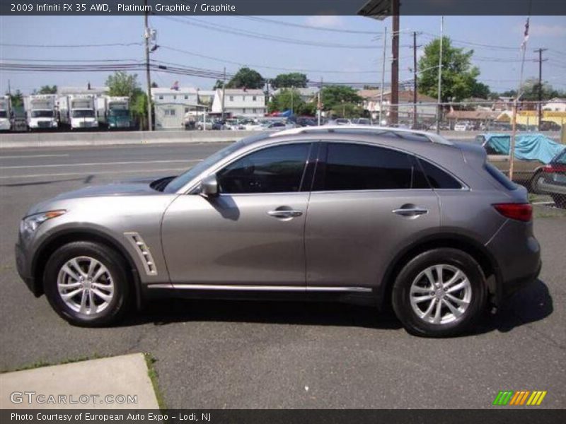 Platinum Graphite / Graphite 2009 Infiniti FX 35 AWD