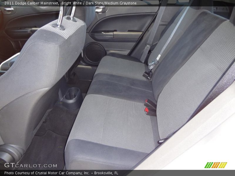 Bright White / Dark Slate/Medium Graystone 2011 Dodge Caliber Mainstreet