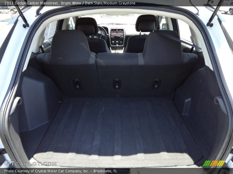 Bright White / Dark Slate/Medium Graystone 2011 Dodge Caliber Mainstreet