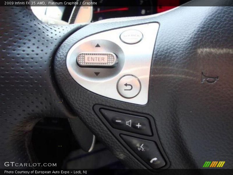 Platinum Graphite / Graphite 2009 Infiniti FX 35 AWD