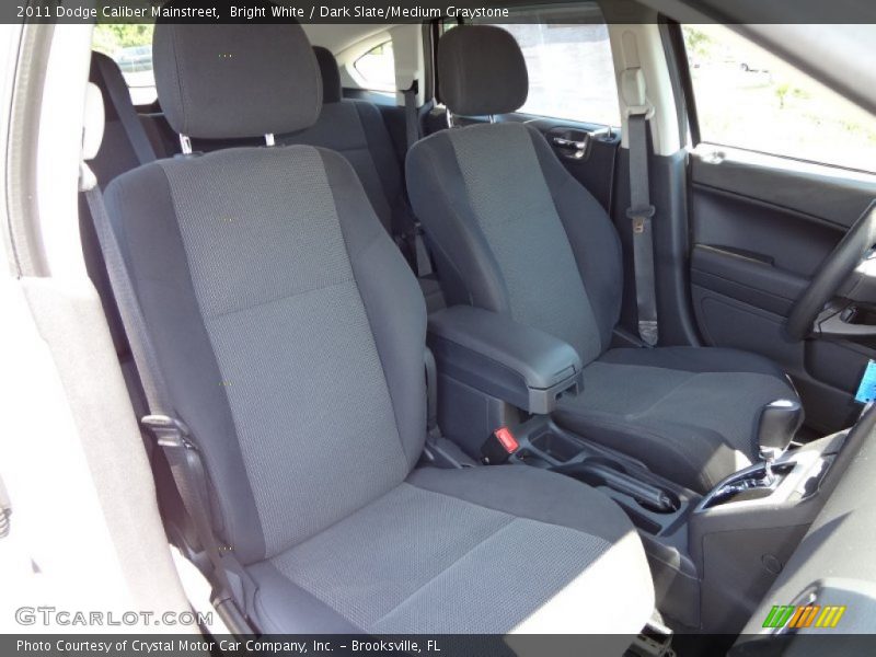 Bright White / Dark Slate/Medium Graystone 2011 Dodge Caliber Mainstreet