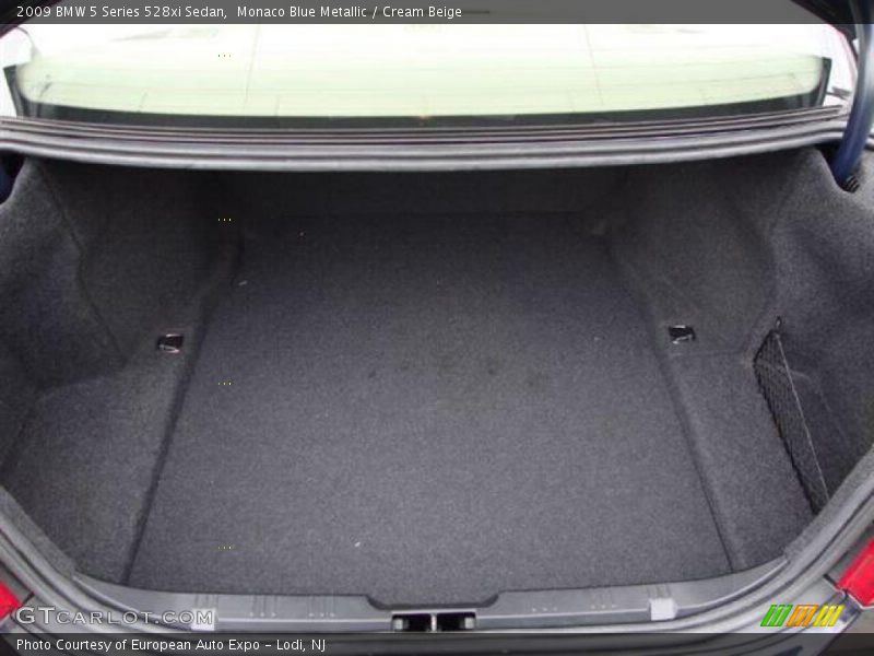 Monaco Blue Metallic / Cream Beige 2009 BMW 5 Series 528xi Sedan