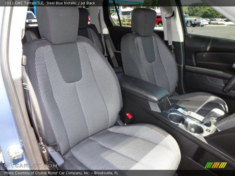 Steel Blue Metallic / Jet Black 2011 GMC Terrain SLE