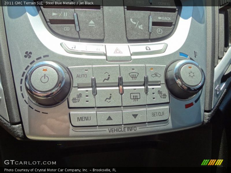 Steel Blue Metallic / Jet Black 2011 GMC Terrain SLE