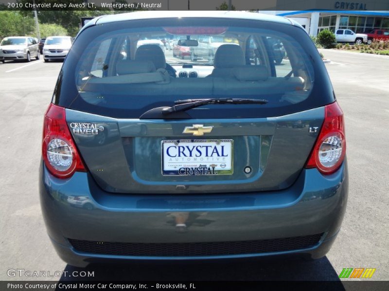 Wintergreen / Neutral 2010 Chevrolet Aveo Aveo5 LT
